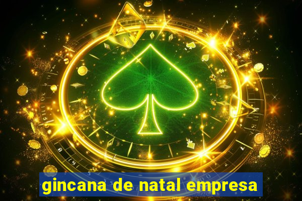 gincana de natal empresa